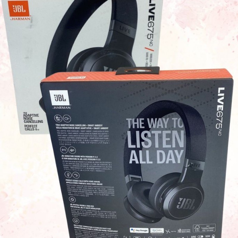 JBL Live 675NC - Tai nghe chụp tai Bluetooth không dây chống ồn